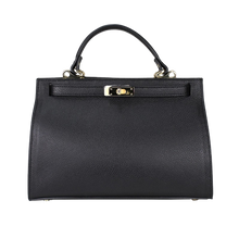 Load image into Gallery viewer, Alice Classy Leather Handbag Black
