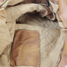 Load image into Gallery viewer, Sofia Bamboo Handle Bag Brown