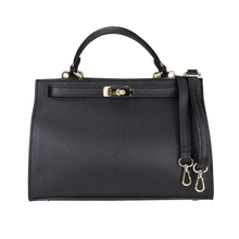 Load image into Gallery viewer, Alice Classy Leather Handbag Black