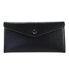 Load image into Gallery viewer, Button Wallet Black