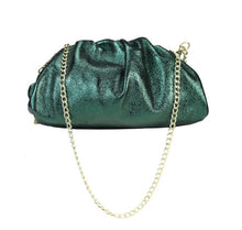 Load image into Gallery viewer, Beatrice Leather Clutch Green