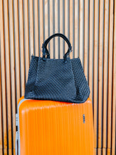 Load image into Gallery viewer, Black Tote Handbag