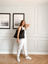 Load image into Gallery viewer, Black Tote Handbag