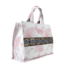 Load image into Gallery viewer, Pink Textile Handbag