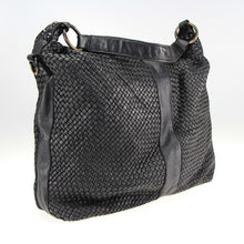 Load image into Gallery viewer, Vintage Inspired Leather Bag Black