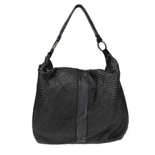 Load image into Gallery viewer, Vintage Inspired Leather Bag Black