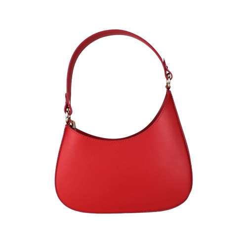 Chiara Crescent Bag Red