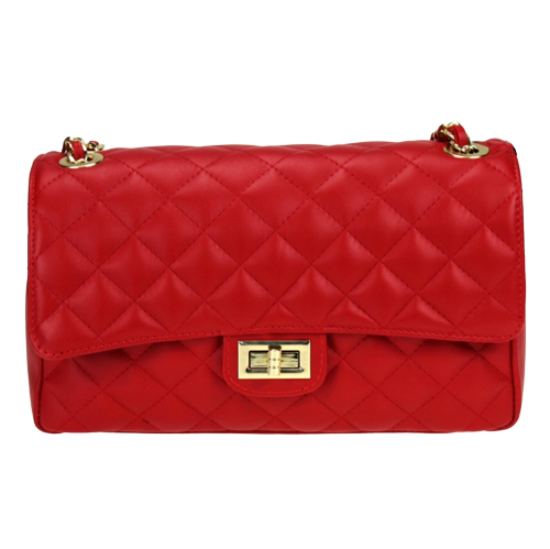 Alessia Shoulder Bag Crimson